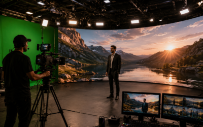 Movie Scene Brought to Life with Virtual Production Ads