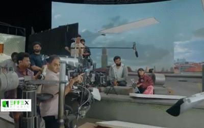 Movie Scene Brought to Life with Virtual Production Ads